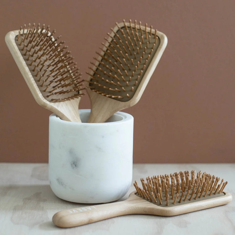 Brosse à cheveux en bambou Lasève