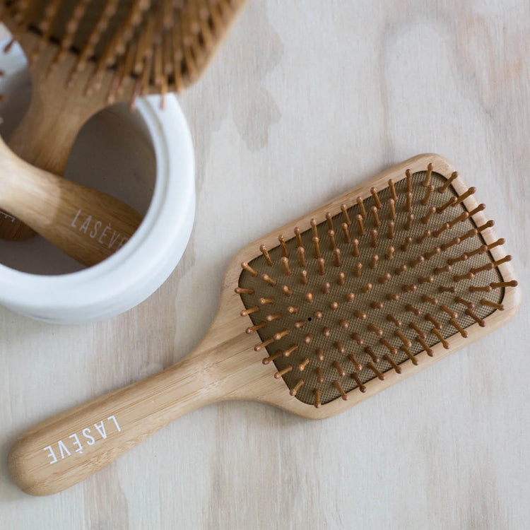 Brosse à cheveux en bambou Lasève