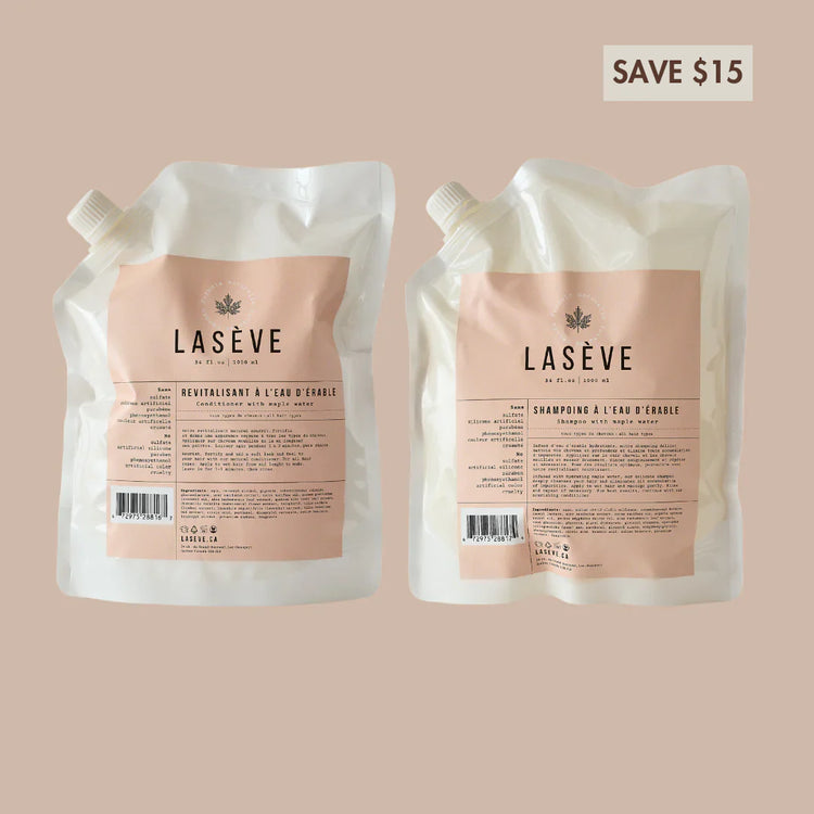 Duo recharges Shampooing + Revitalisant Lasève